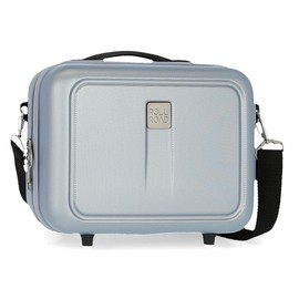 Roll Road Camboya Adjustable Toiletry Bag with Shoulder Bag, lightblue, Makeup bag