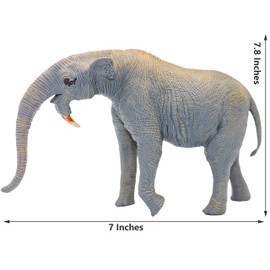 Gemini&Genius Deinotherium Animals Action Figure Toys for Kids (Elephant)
