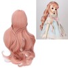 ES053 Doll Long Wig Soft Curly 8 to 9inch Doll