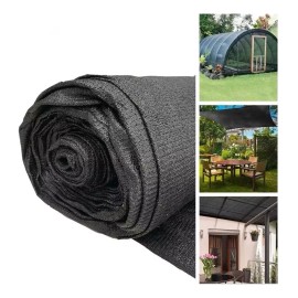 Lawuto Maya Sombra Negra 70% Malla Sombra 4.5x10metros Mallasombras