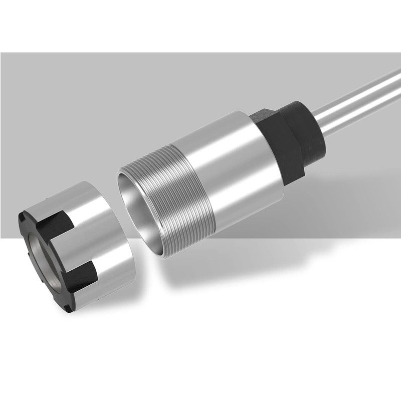Dlantool 1/4 Inch Shank Router Collet Extension Rod Chuck Holder