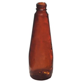 NewRuleFX SMASHProps Breakaway Futuristic Beer Bottle Prop - Amber Brown Translucent - Amber Brown Translucent