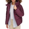 Dockers Women's Water Resistant Quilted Bubble Puffer Jacket with Hood,