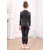 speerise Girls Gymnastics Leotards Long Sleeve Unitards for Toddler Ballet