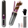 Cordless Curling Iron, Smofrees 8000mAh USB Rechargeable Travel Curling Wand