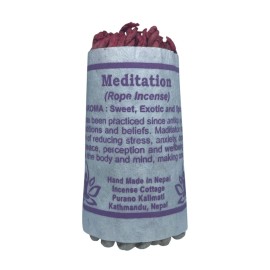 Sisnery Meditation Rope Incense Natural Sweet Fragrance Handmade In Nepal