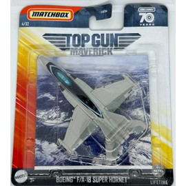 Matchbox 2023 - Sky Busters - Boeing F/A-18 Super Hornet 4/32 - Top Gun Maverick - Matchbox 70 Years - Ships Bubble Wrapped in a Box.