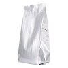 100 Bolsas Fuelle C/válvula Metálica Plata 2kg Para Café