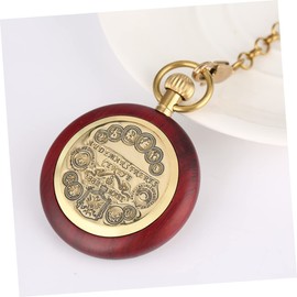 LIFKOME Vintage Roman Numeral Pocket Watch Retro Mechanical Design Grain for Collectors and Gifting Accurate Timekeeping and Easy to Carry