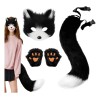 Qian Set De Máscara Y Cola De Therian For Halloween