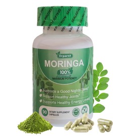 Orparst Moringa Capsules,90 Capsules 800mg Non-GMO and Gluten Free, Supports Energy, Healthy Skin & Metabolism, Immune Wellness