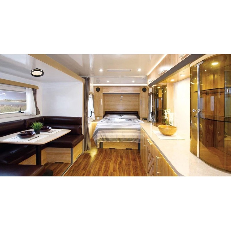Maichis 12V RV 8inch Super Slim LED Pendant Ceiling Light,