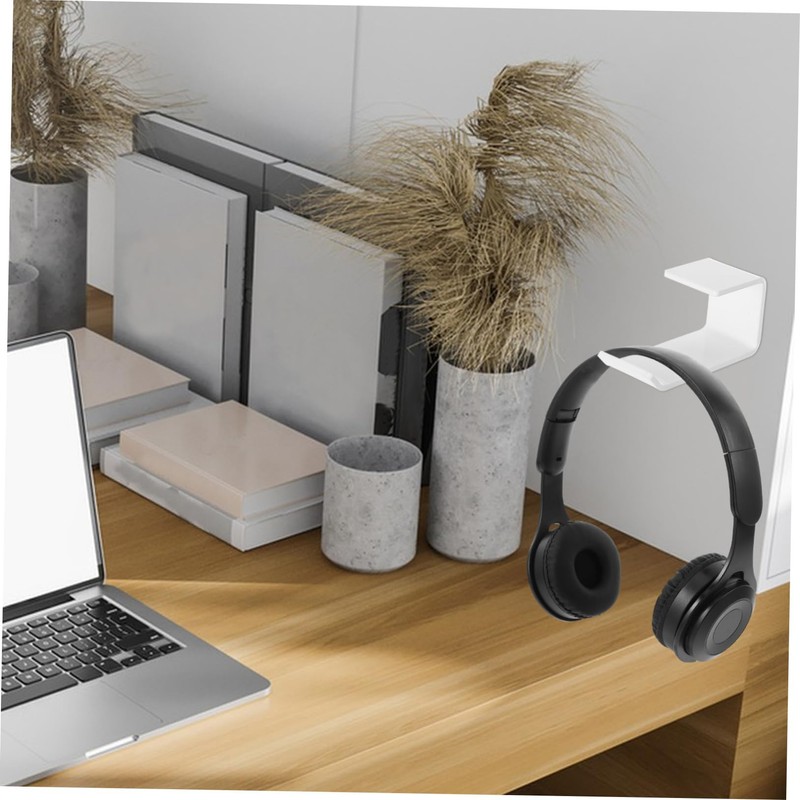 OSALADI Headphone Stand for Desktop Shaped Gaming Headset Holder Wall-Mounted