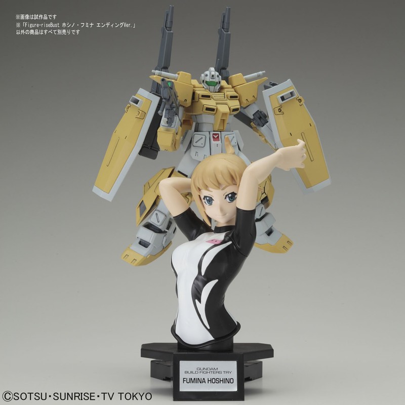 Figure Rise Bust Gundam Build Fighters Tri Hoshino Fumina Ending