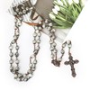 Nazareth Store - Rosario de diseño clásico con abalorio de