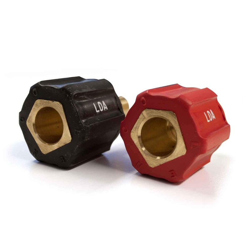 Lenco 05335 International Dinse Type Machine Plug Adapter, Male and