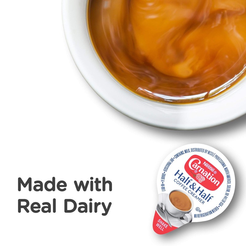 Nestle Carnation Coffee Creamer Half and Half, Made with Real