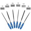XINSHANG Needle File Set, Hardened Alloy Strength Steel Kit, 6-Piece