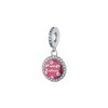 TIZU Women's Birthstone Charms 925 Sterling Silver, Ladies Pendant Bead