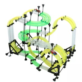 AUTOFLIER AF669 Dual Track Competition Infrared RC Cars With 65pcs Track TY05