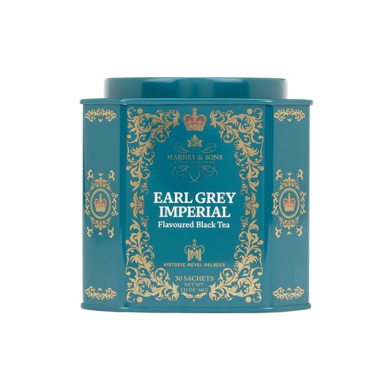 Harney & Sons HRP Earl Grey Tea, 30 Sachets, HRP