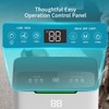 HXCOCKCROW Dehumidifier for Home Basement, 34 Pints Dehumidifiers with Drain