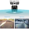 Vehicle Backup Camera, Rear View Reserve Camera with 8 LEDs
