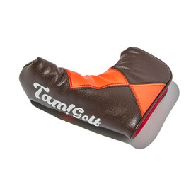 BACKSPIN Diamond Pattern Plaid Synthetic Leather Head Cover Putter Pin Type