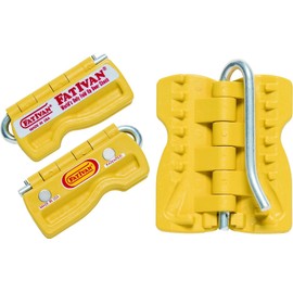 The Original Fat Ivan Fold Up Doorstop Wedge with Magnet - for Moving Office Home or School - Great for Police, Admin, Firefighters and Any time You Need a Door to Stay Open