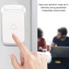 Wireless Doorbell with 36 Chimes 4 Volume Level LED Flashing