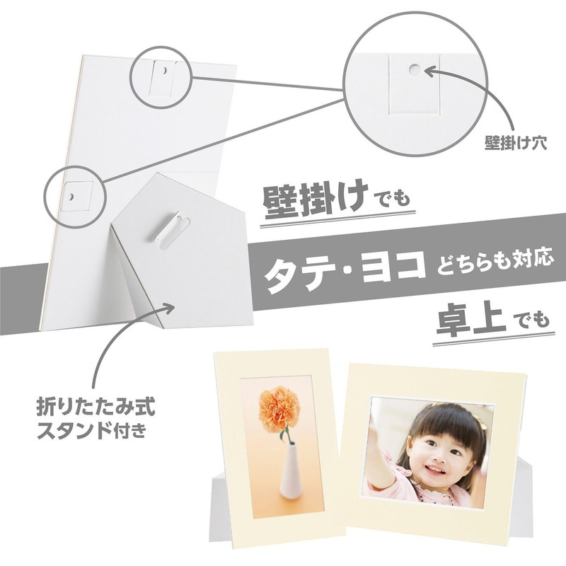 HAKUBA MICPS-2LCR Insert Color Paper Stand, 2L, Cream