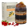 Jabón Negro Marroquí Forvirness Con Aceite De Argán Pack 2
