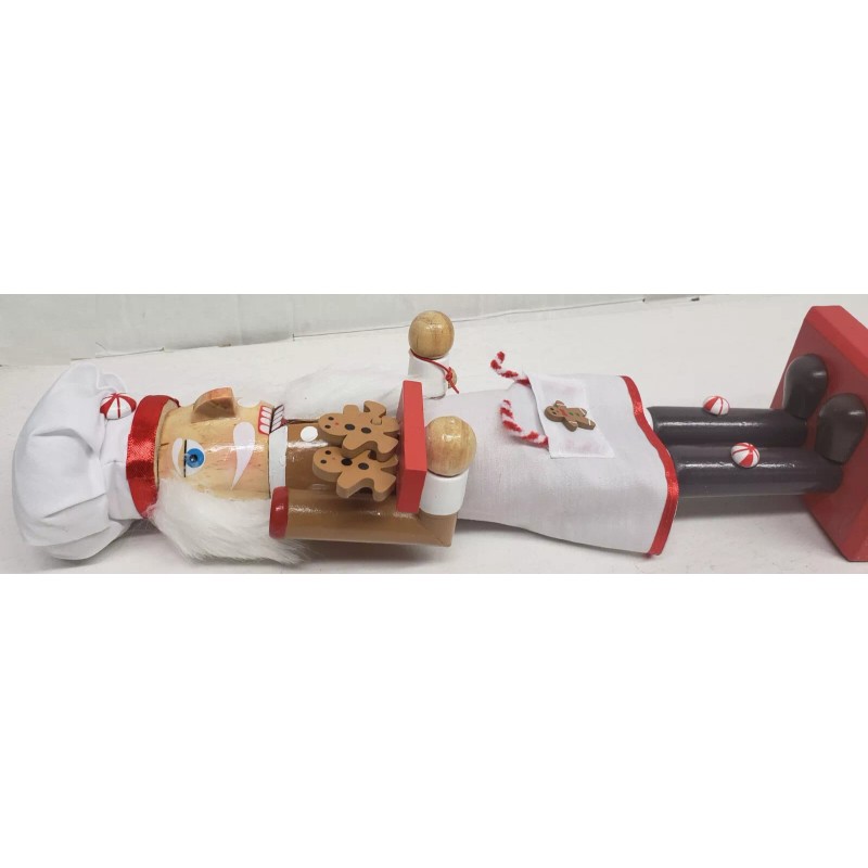 Wooden Christmas Nutcracker,15"