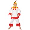 Foxxeo Chicken Costume Chicken Costume Chicken for Children White Children's