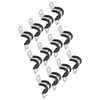 TOP-VIGOR 22Pcs 18mm(3/4") Cable Clamp, Rubber Pipe Strap Rubber Cushioned