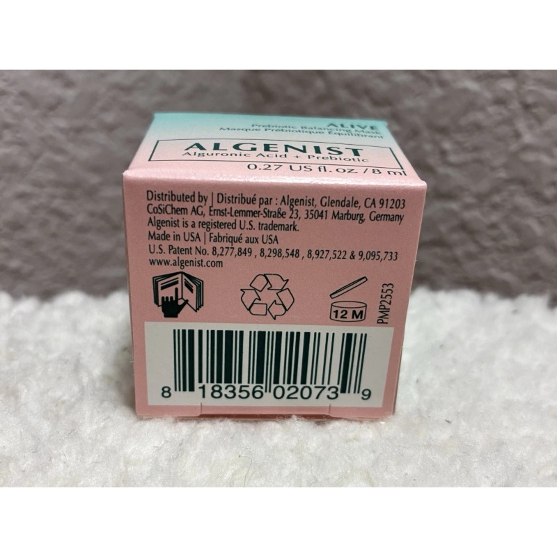 Algenist (3-Pack) ALGENIST ALIVE Prebiotic Balancing Mask Travel Size .27