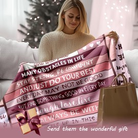 JOPJOLIW Birthday Gifts for Granddaughter, Oversized Hoodie Granddaughter Hooded Blanket Wearable Blanket Granddaughter Blanket Hoodie Cozy Blanket Christmas Gifts, Granddaughter Wearable Blanket