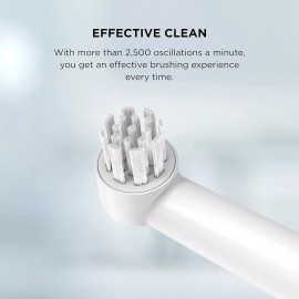 Interplak Opticlean Power Plaque Remover Rechargeable Toothbrush 2 Brush Heads