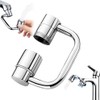 Extensor de Grifo Giratorio 1080°, Regulador de Flujo de Agua