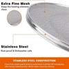 Stainless Steel Splatter Shield for Ninja Foodi IG651 ，Reusable Oil
