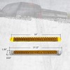 Partsam Submersible 17" Inch Thin Amber Led Turn Signal Light