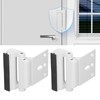 2pcs Home Door Security Lock Aluminium Alloy Door Reinforcement Lock