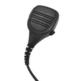 PZYPYM Radio Speaker Mic Shoulder Lapel Hand Microphone with 3.5mm Audio Jack Walkie Talkie Hands Free Mikes for Motorola XPR 3300 3500 3300e 3500e (Black)