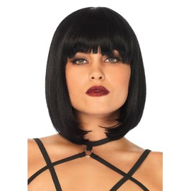 Leg Avenue Short Natural Bob Wig, One Size