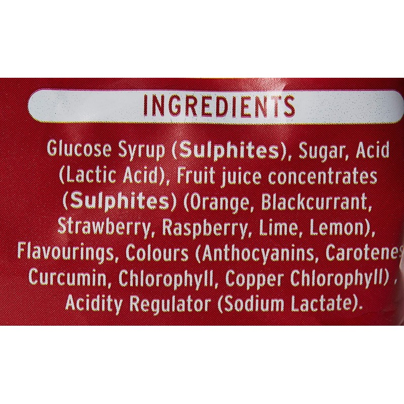 Foxs Glacier Fruits 200g