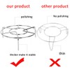 Steam Rack,Steaming Rack Stand,Steamer Basket,Heavy Duty Stainless Steel Metal Multi-function