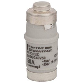 Mersen Neozed fuse link D02GG40 V50 D02, 50 A White D0/Fuse Link 4086500010004
