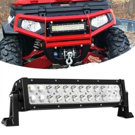Willpower 7D LED Light Bar 12 Inch 72W Spot Flood Combo Beam Off Road Lights Triple Row Waterproof Work Light for Trucks SUV ATV UTV Boat Lights
