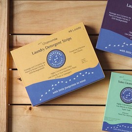 Premium Laundry Detergent Sheets (48 Loads) | Chamomile Scent | People & Planet-Friendly | Liquidless Laundry Detergent Sheets by Nantucket Footprint