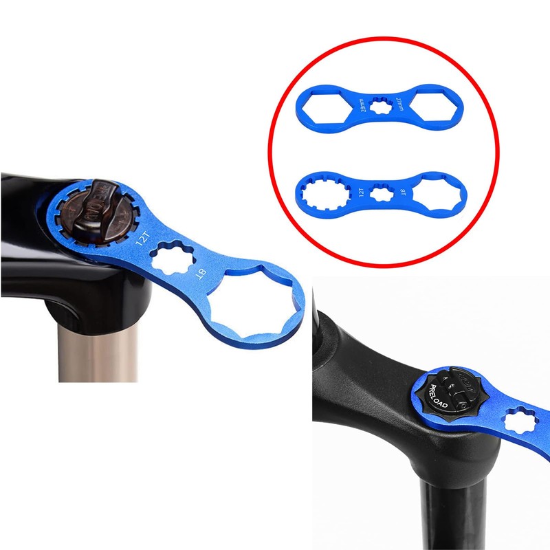 Yuannee Bicycle Front Fork Repair Tool,2PCS Mountain Bike Fork Shoulder